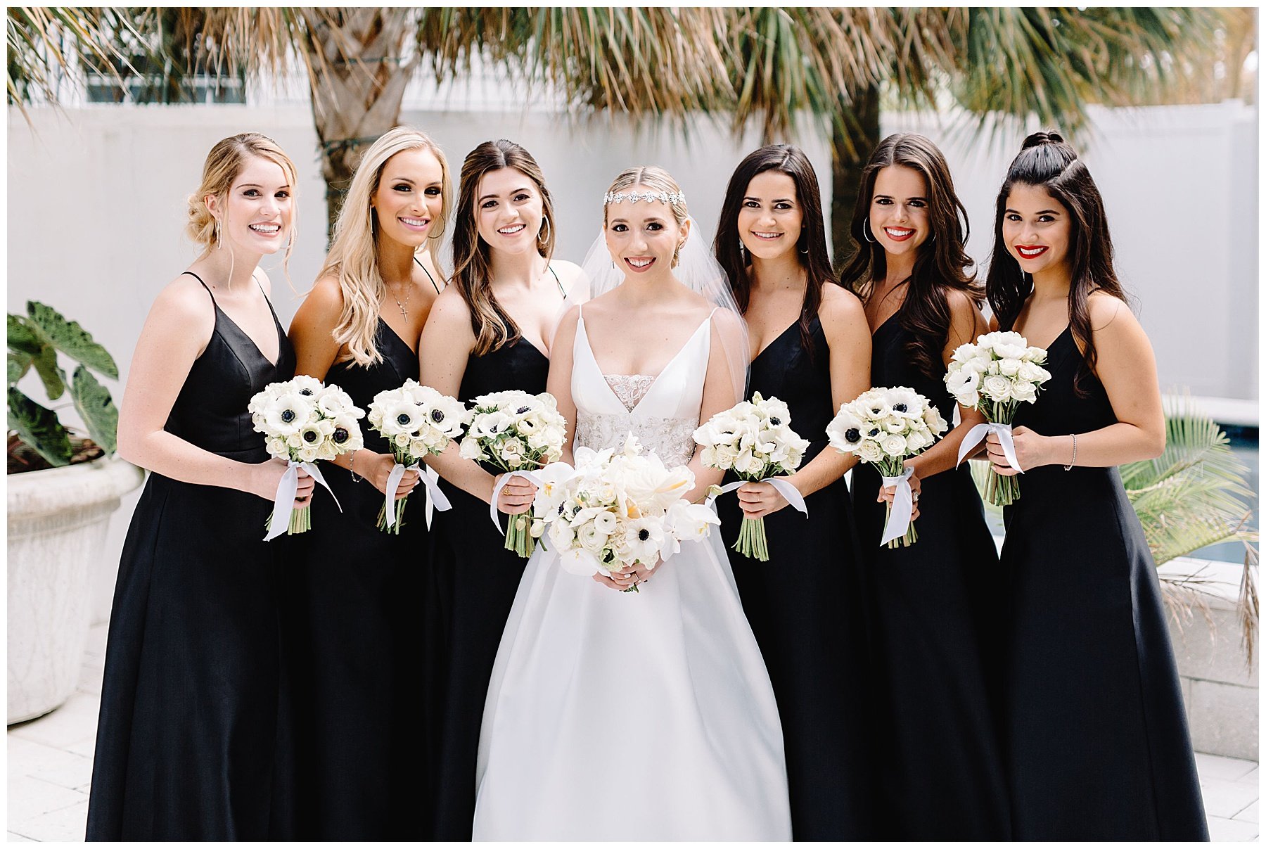 Black Bridesmaids Gowns, Bella Bridesmaids Gowns